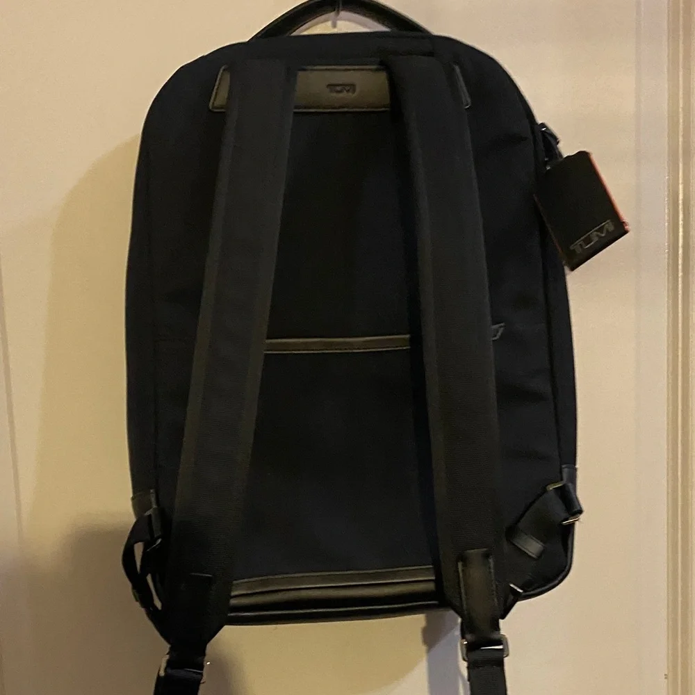 TUMI   Midnight Navy Harrison William Medium Laptop Backpack
